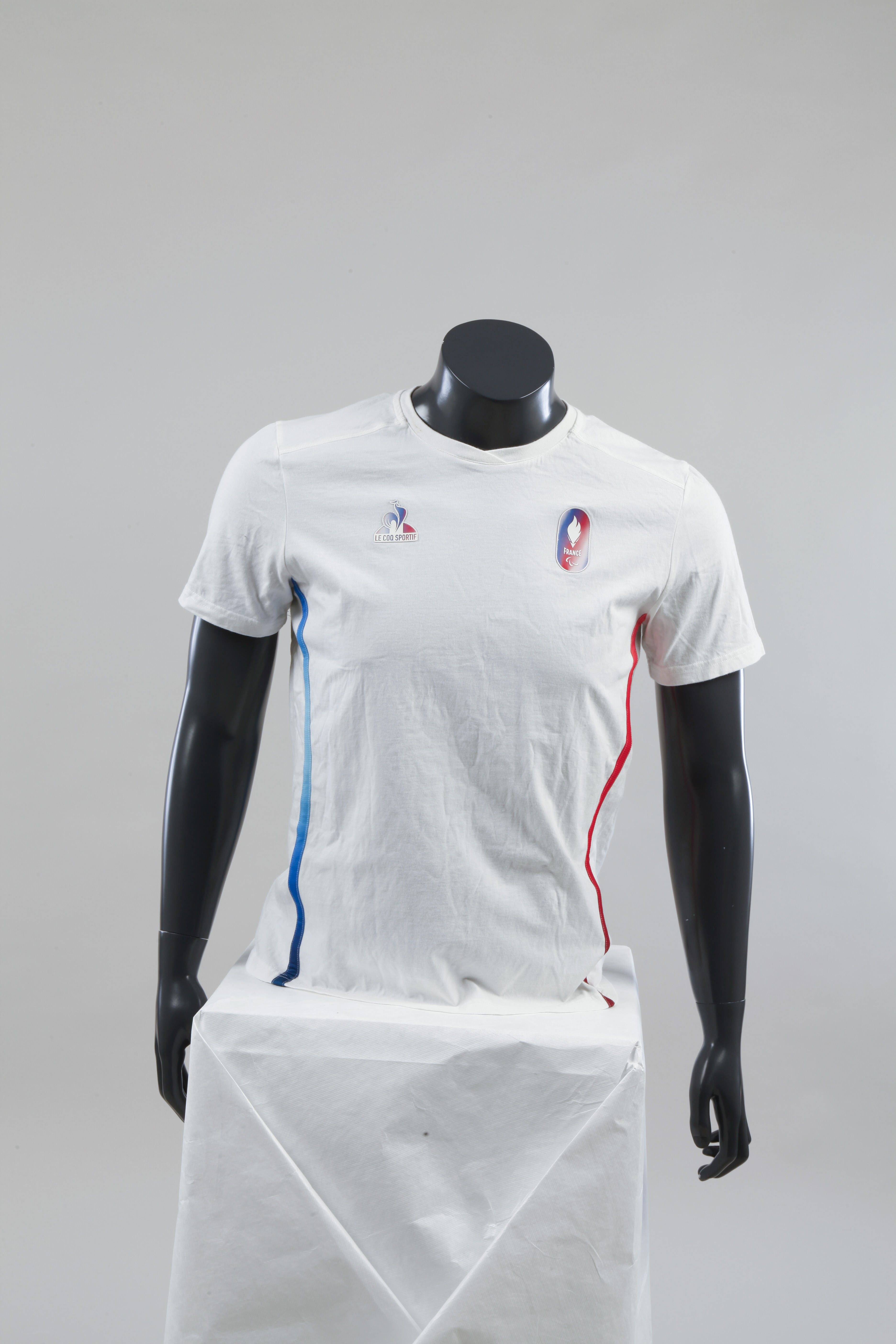 Maillot de badminton de l'équipe de France de Milena Surreau