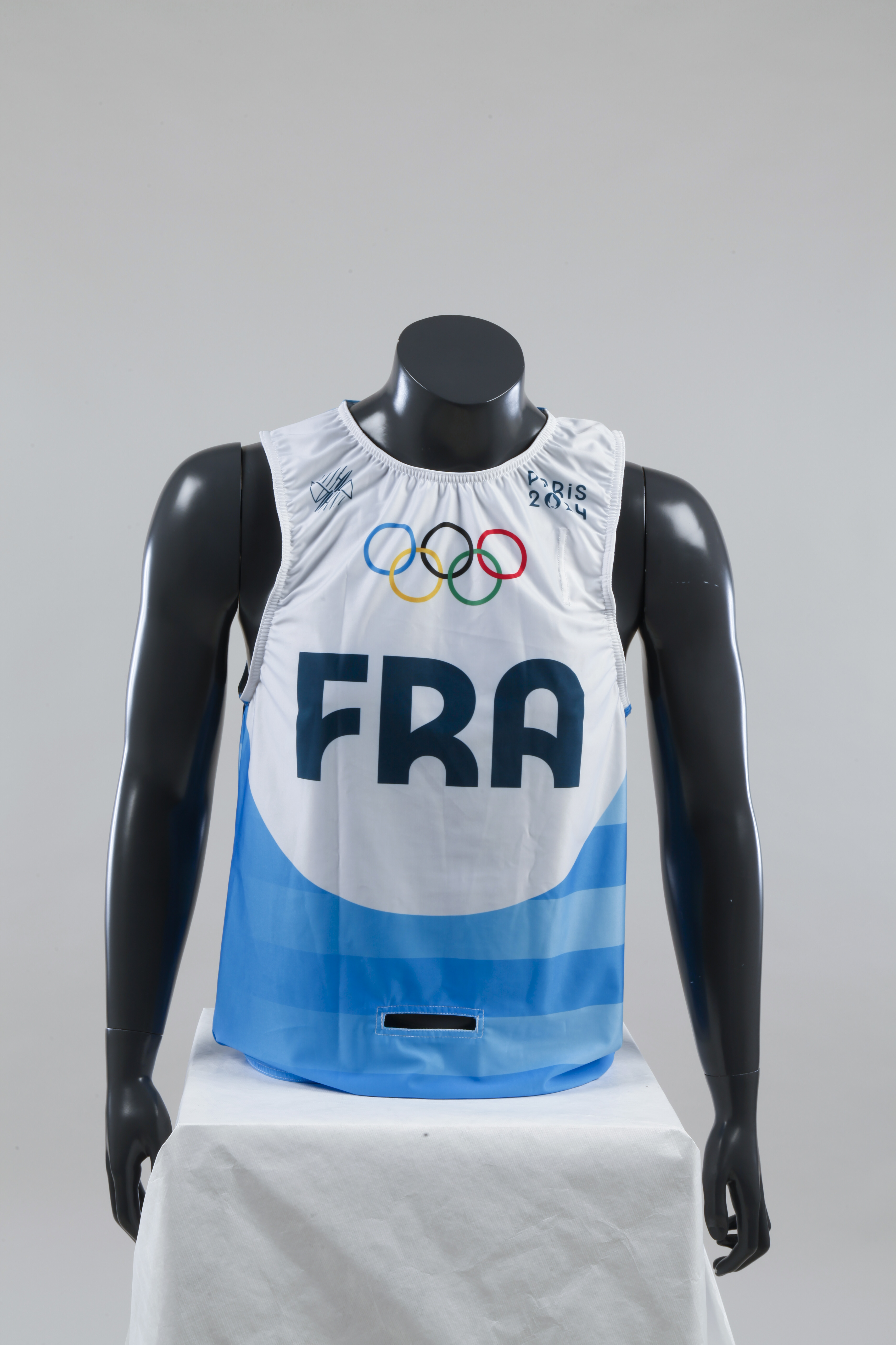 Dossard de l'équipe de France JO Paris 2024