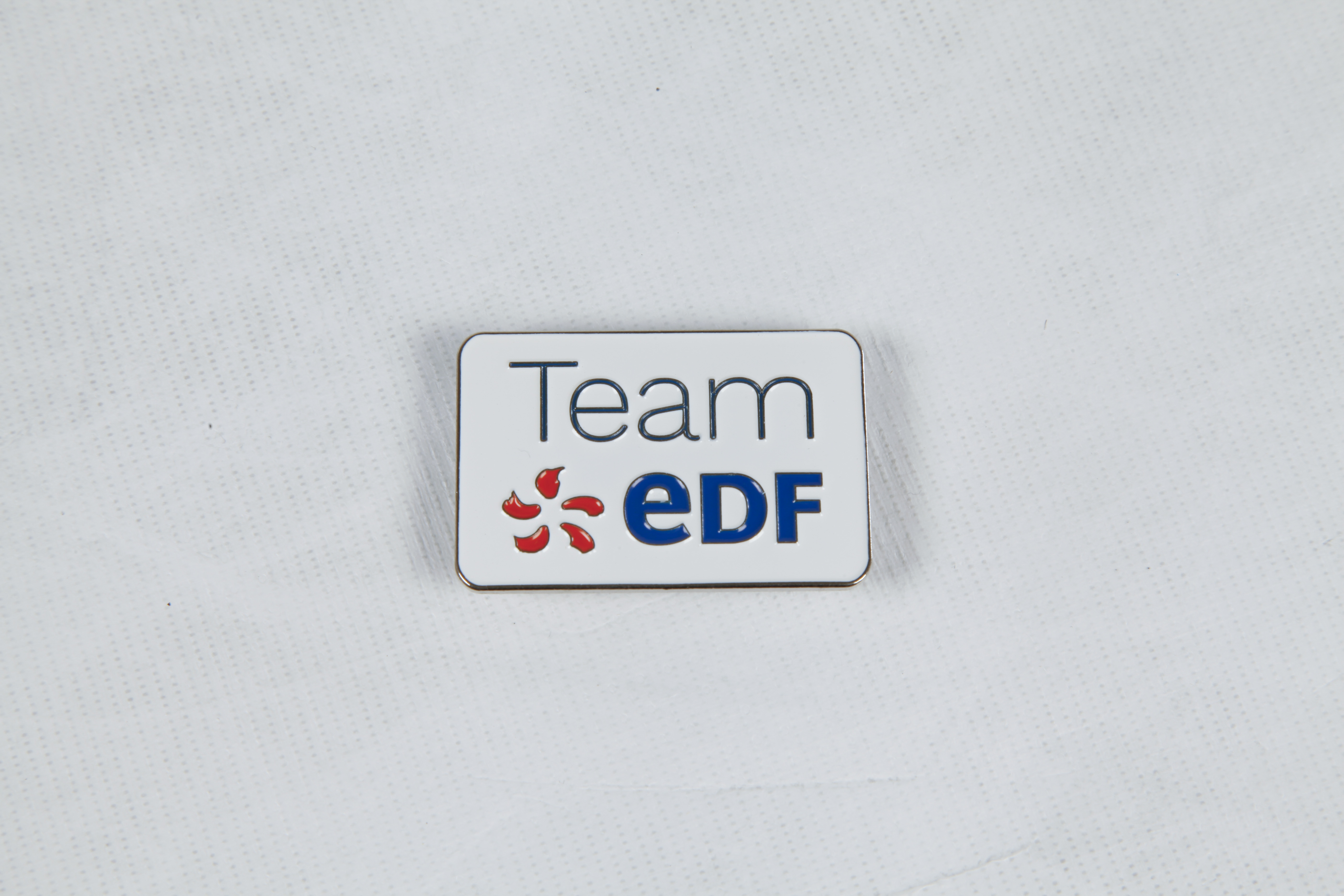 Badge métallique Team EDF