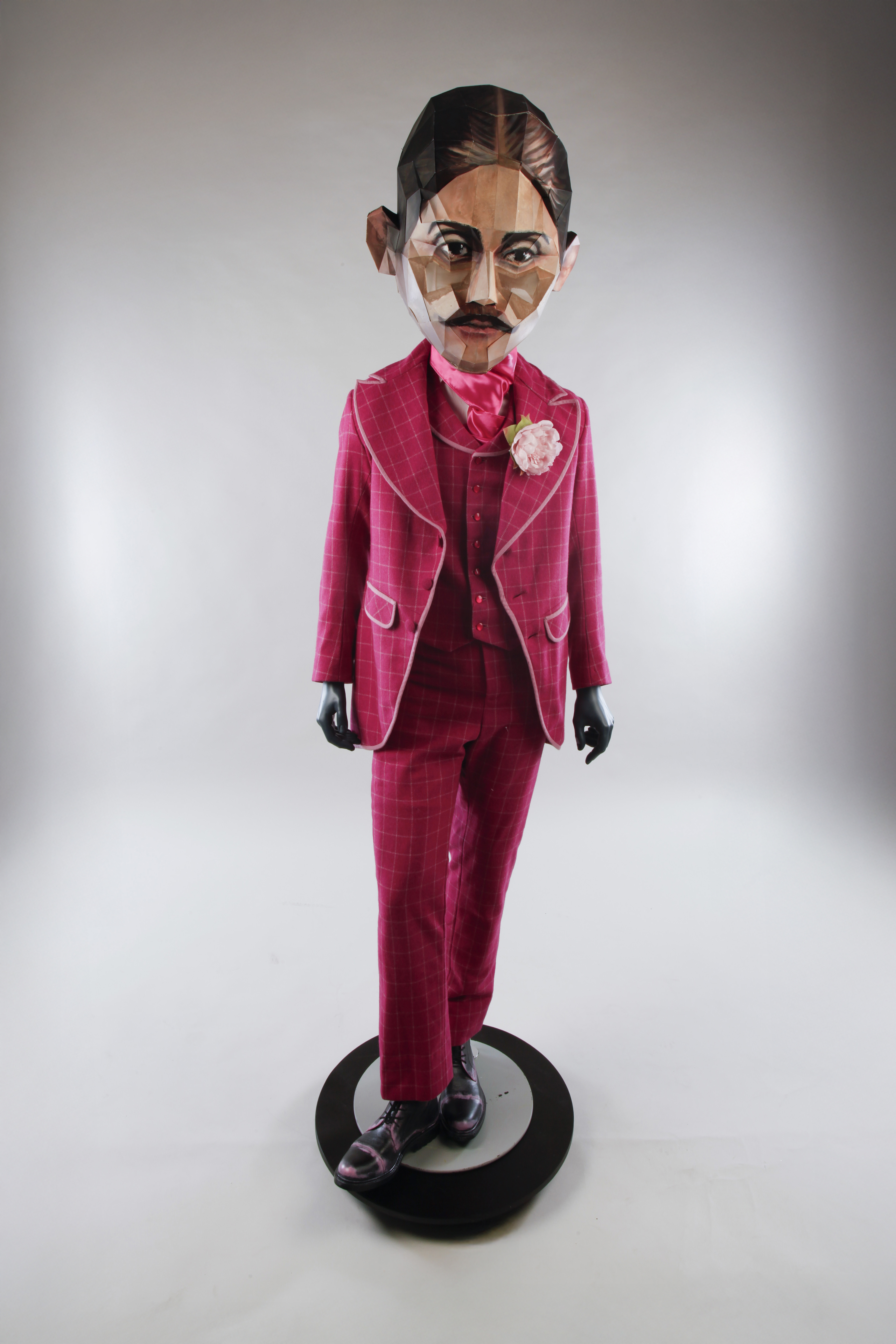 Tete de Marcel Proust - Tableau Enchanté  - Cérémonie d'ouverture des jeux Olympiques - Paris 2024