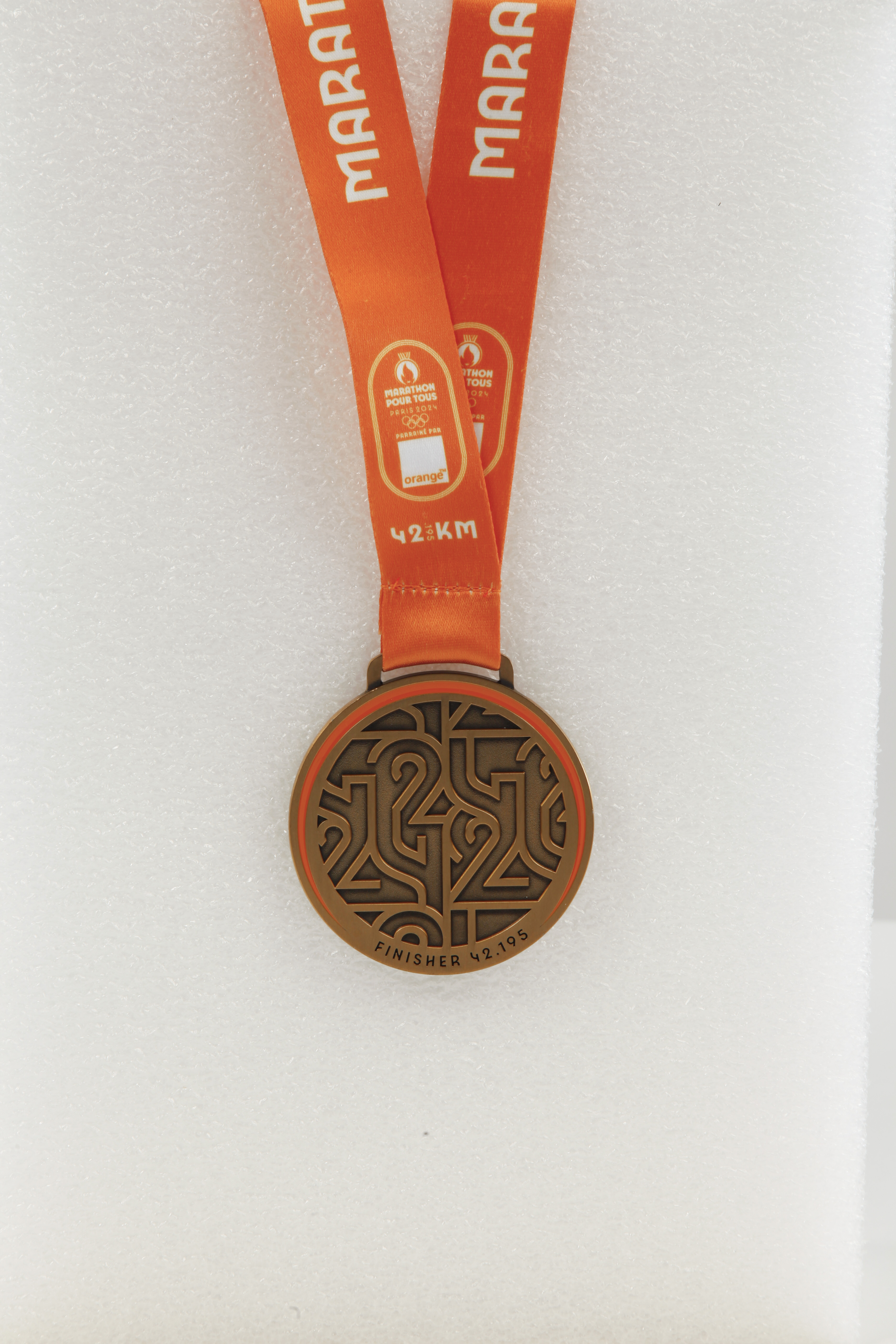 Médaille du Marathon pour tous Paris 2024