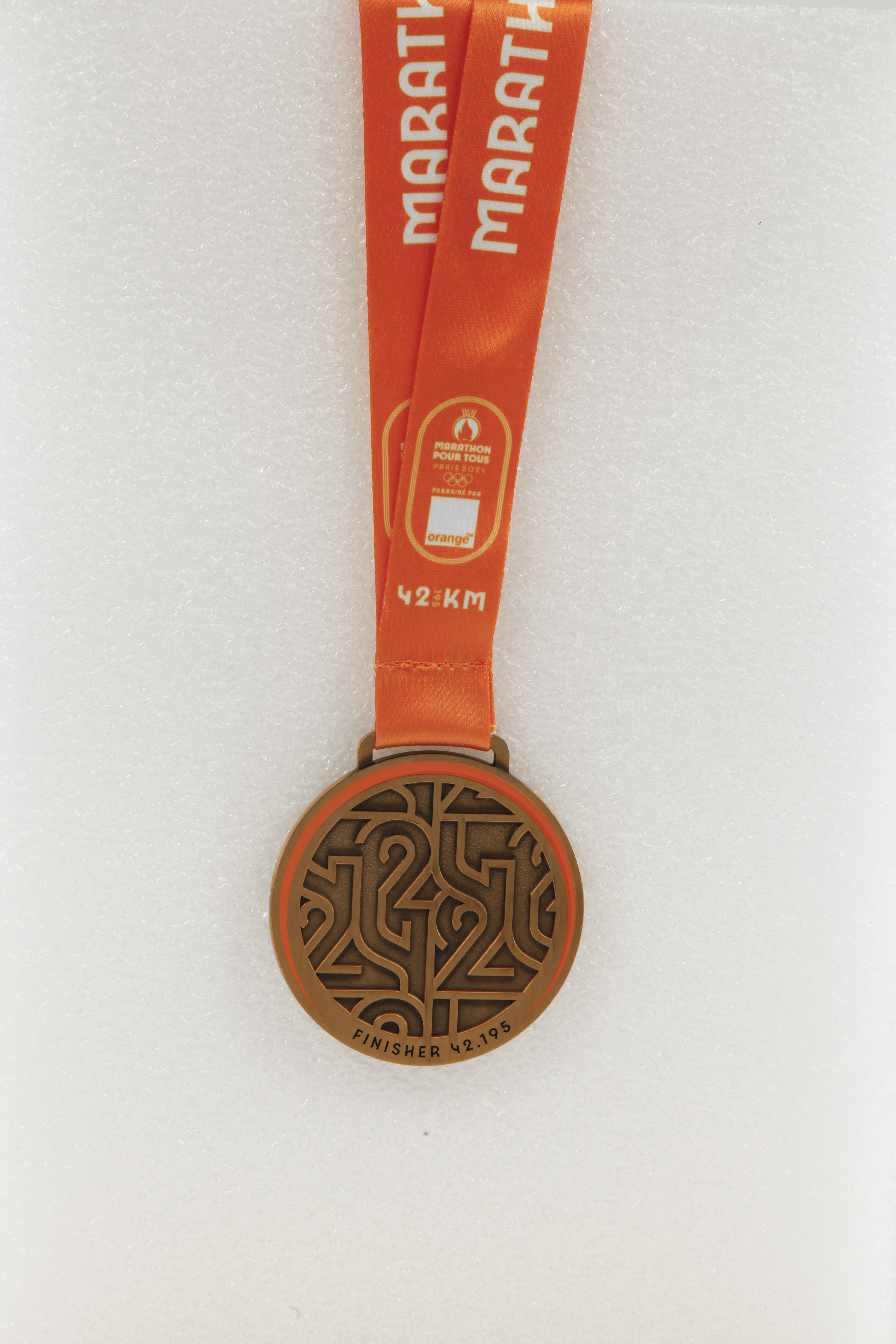 Médaille du Marathon pour tous Paris 2024