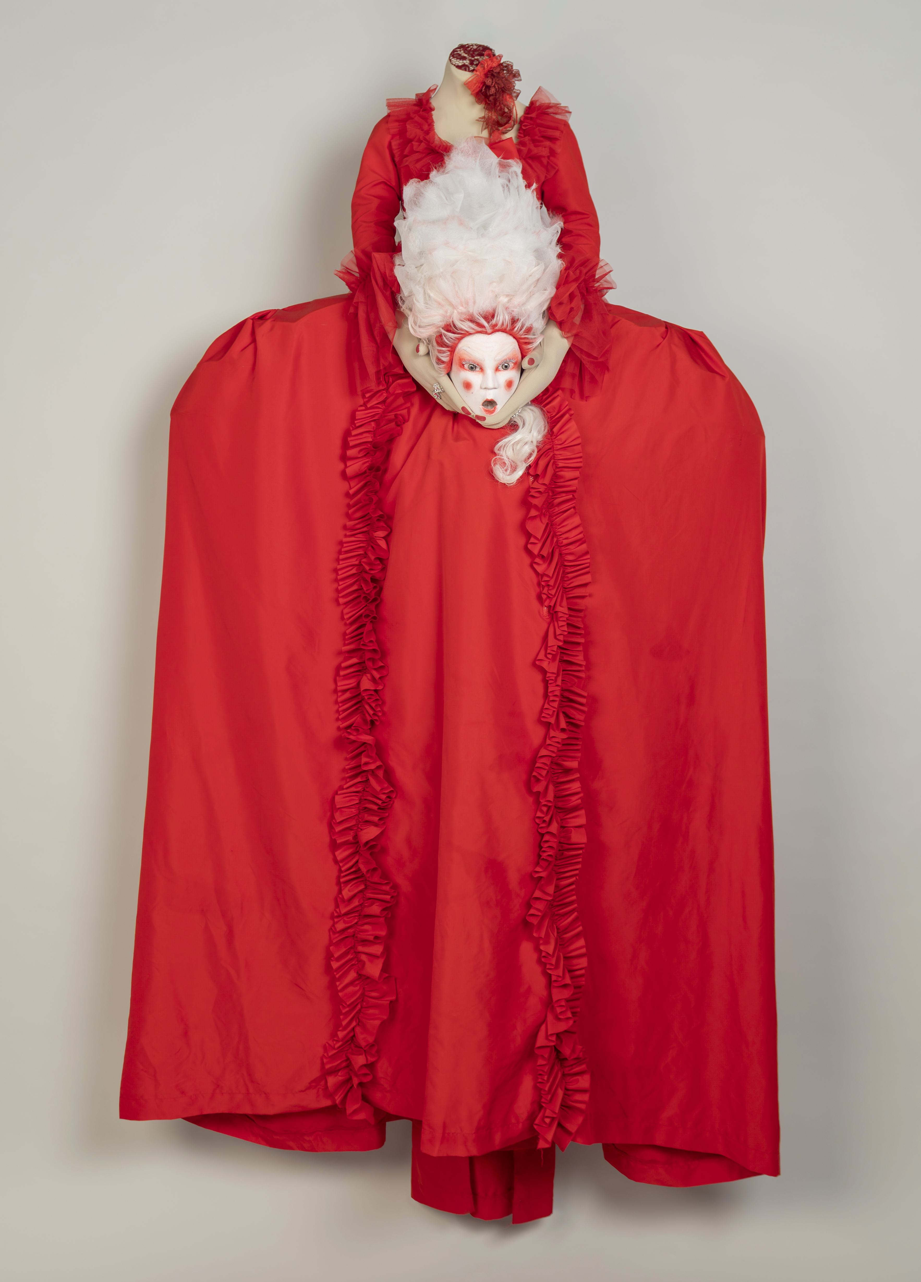 Robe rouge de Marie-Antoinette - Tableau Liberté - Cérémonie d'ouverture des Jeux Olympiques de Paris 2024