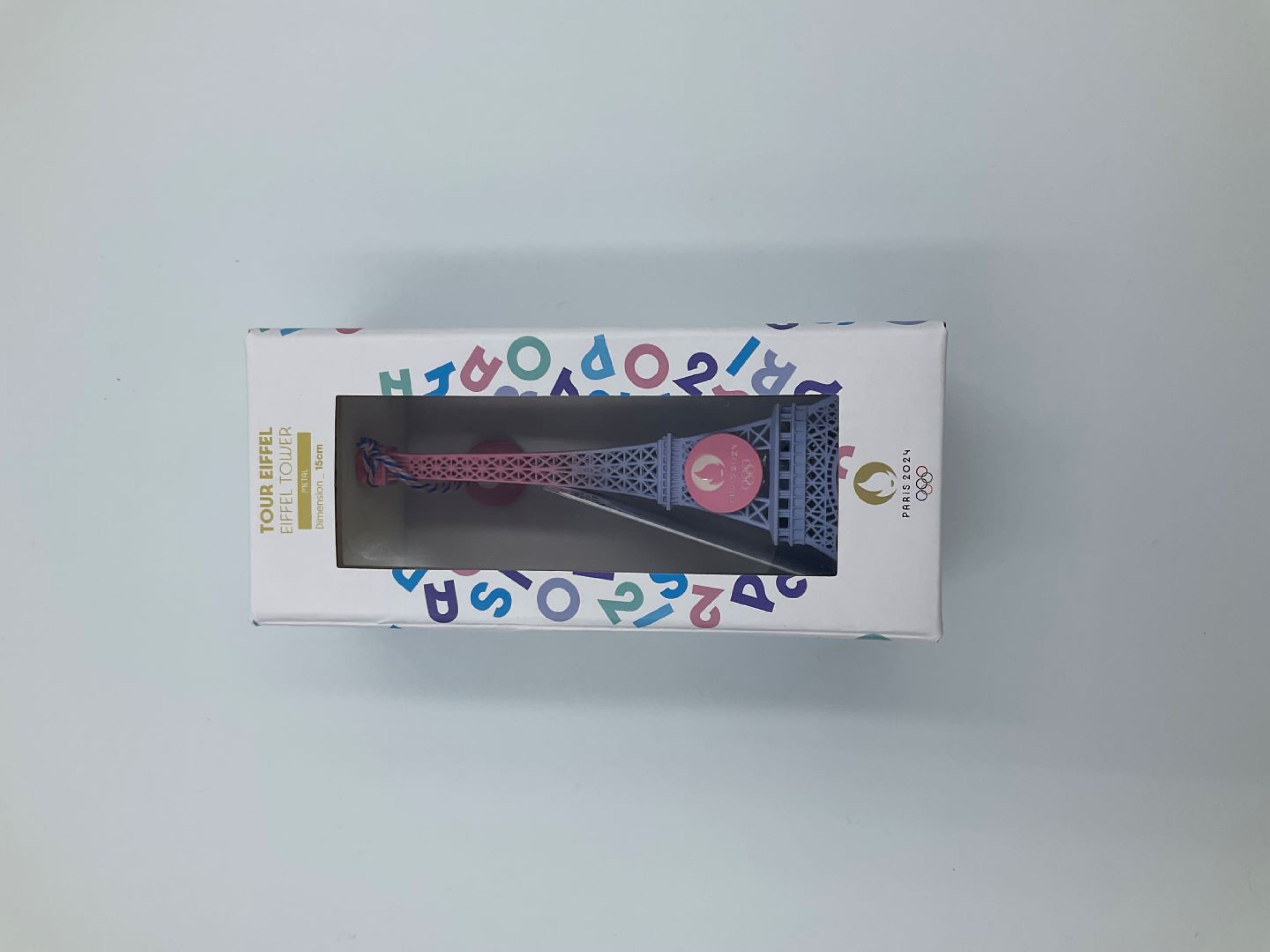 Souvenir Tour Eiffel rose JOP 2024