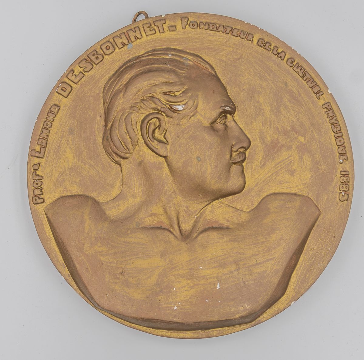 Grand plâtre du Professeur Desbonnet de G. Setta