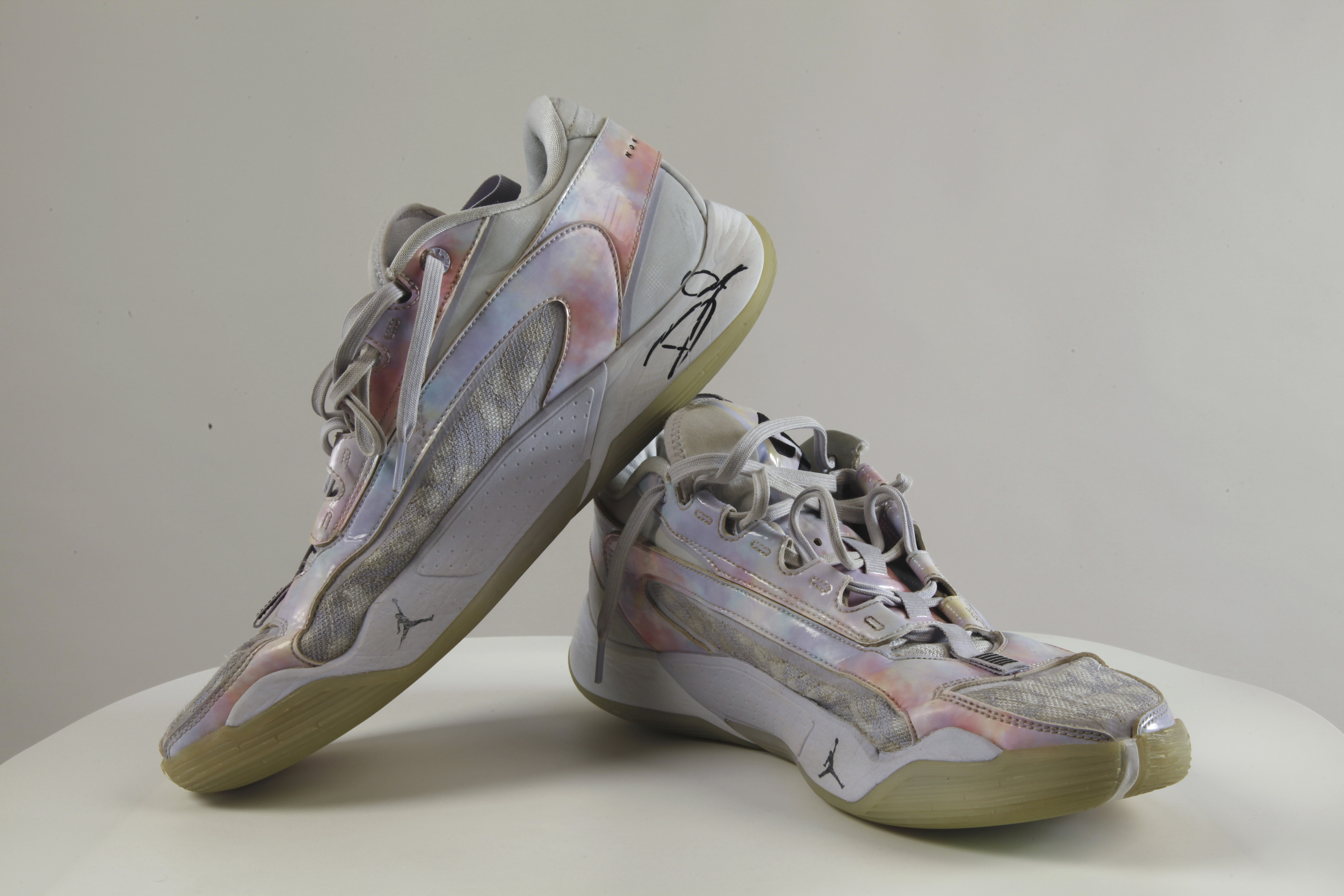 Paire de chaussures de basket-ball Air Jordan de Lucas Dussoulier