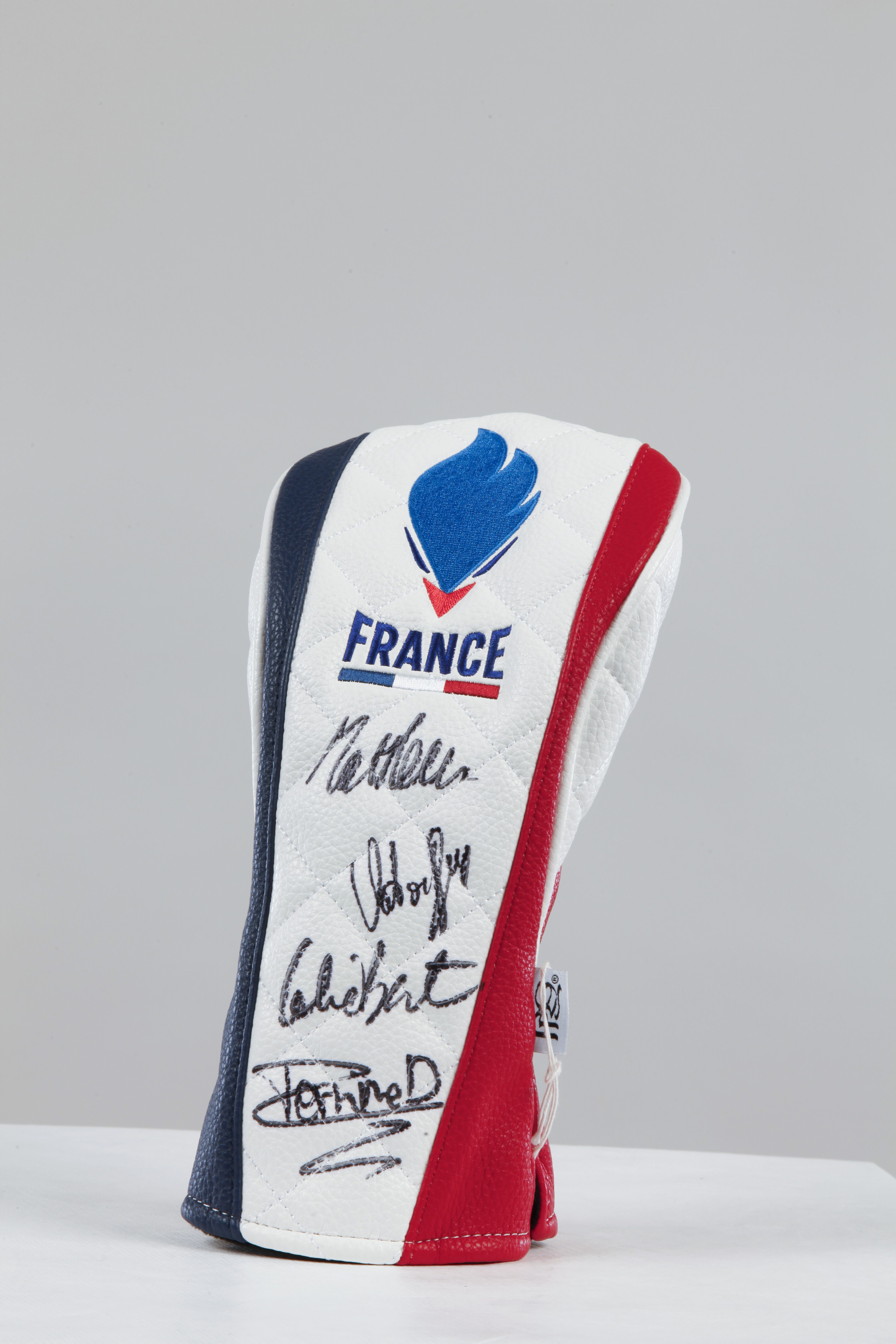 Housse club de golf dédicacée, équipe de France JO Paris 2024
