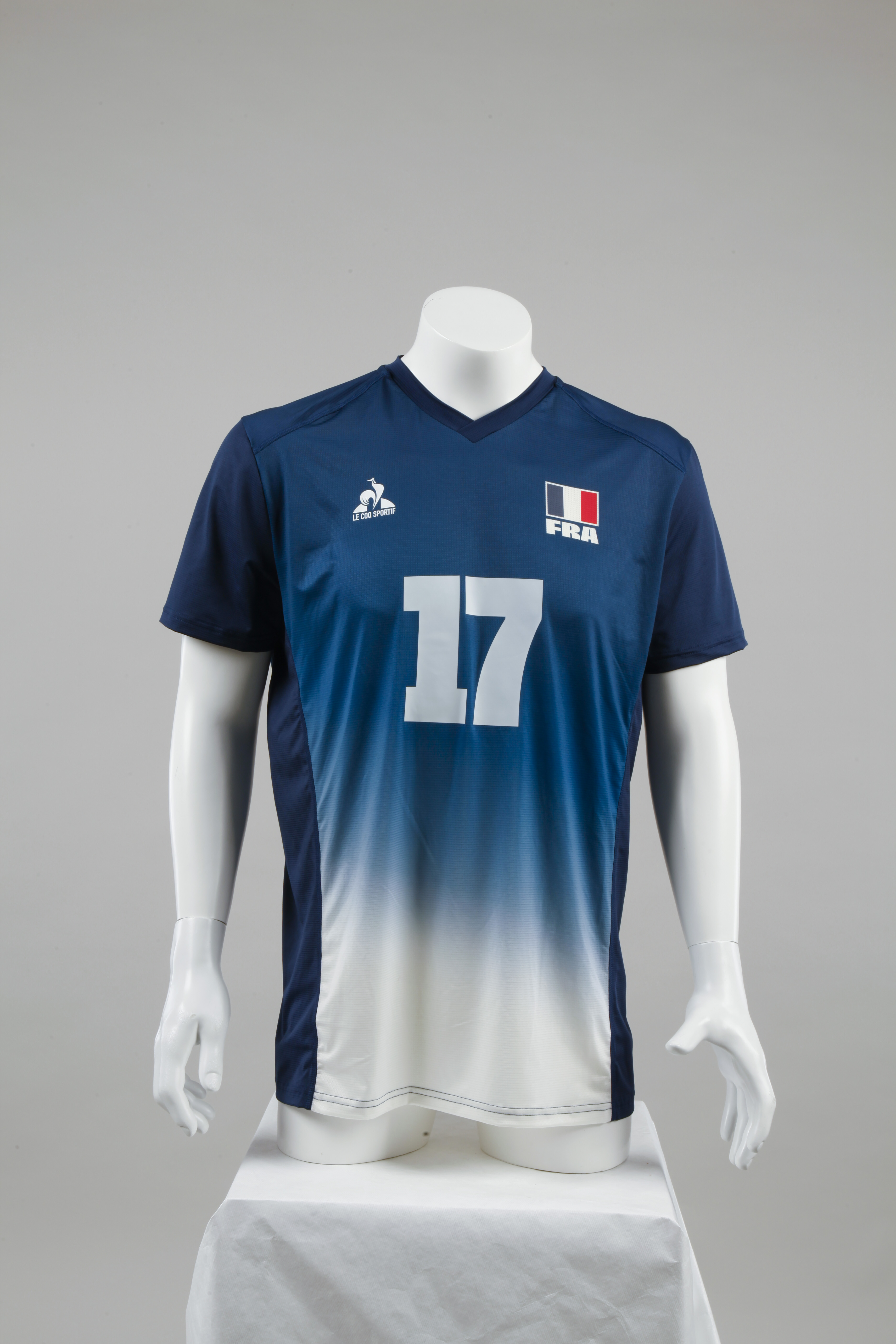 Maillot de volley-ball de l'équipe de France de Trévor Clévenot