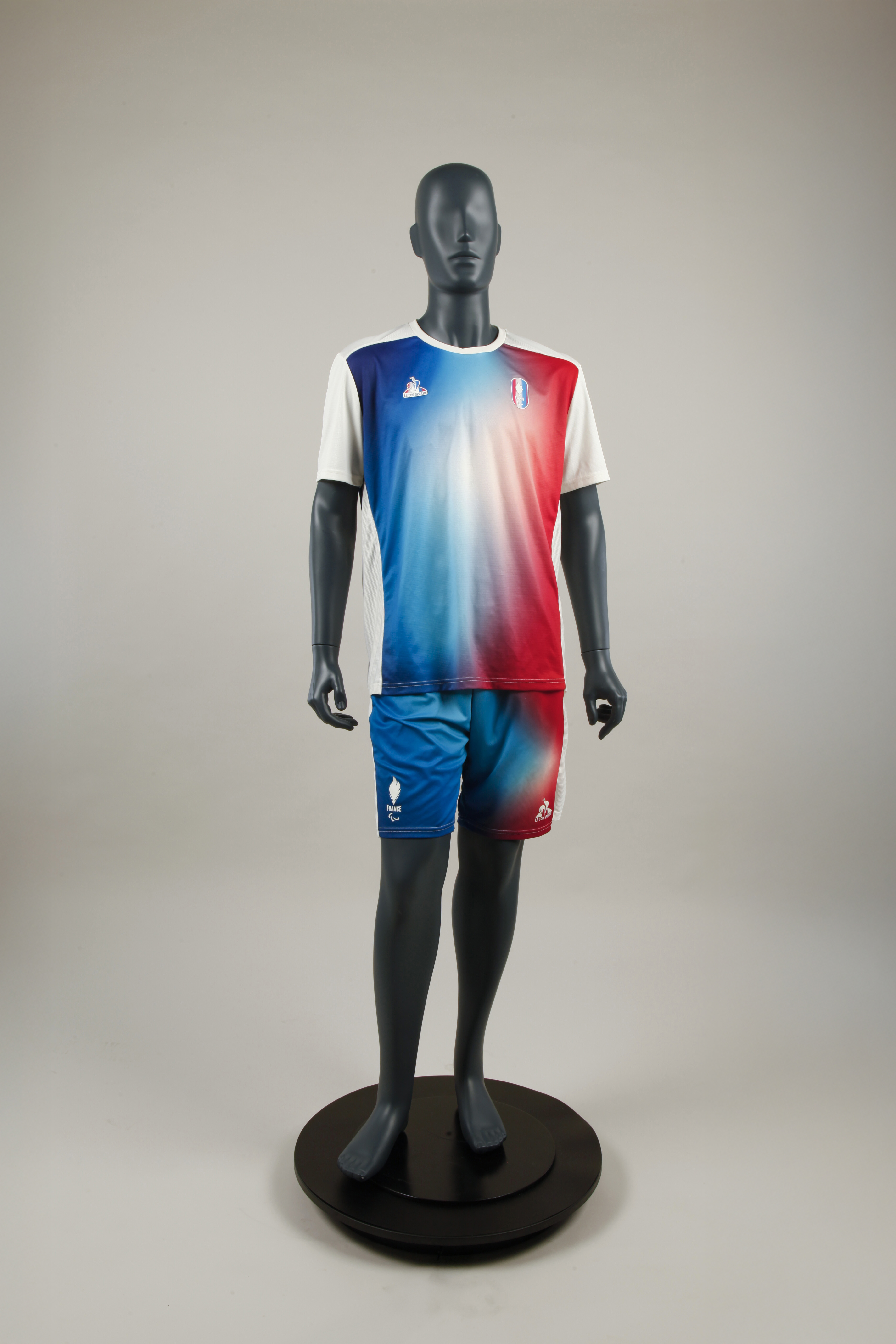 Maillot de badminton de l'équipe de France de Lucas Mazur