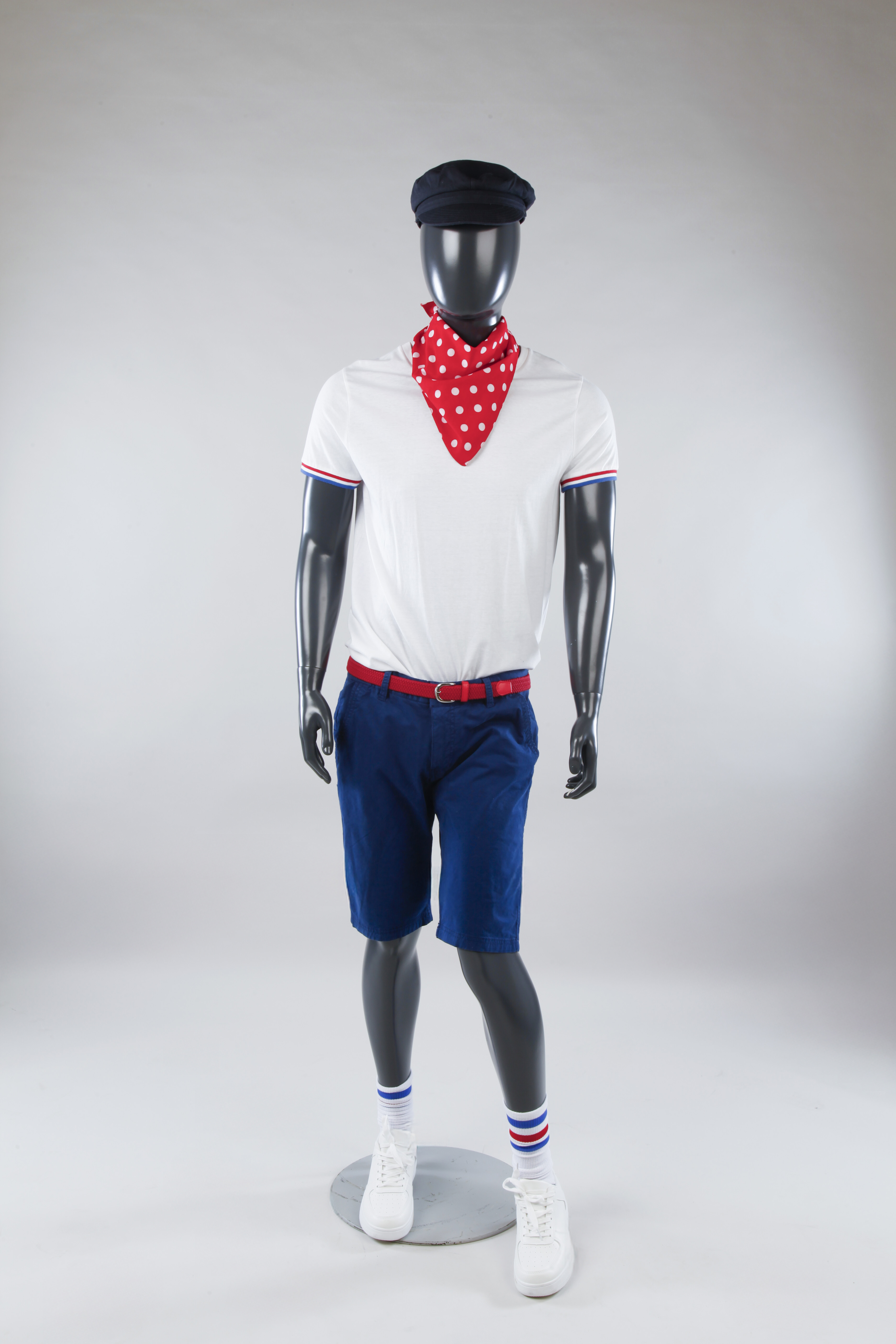 Chaussettes hautes aux liserés tricolores - Cérémonie d'ouverture des Jeux Olympiques - Paris 2024