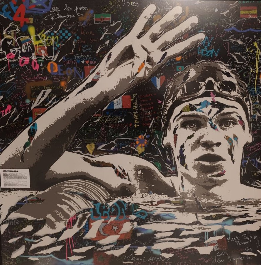 Tableau Jo di Bona - Léon Marchand