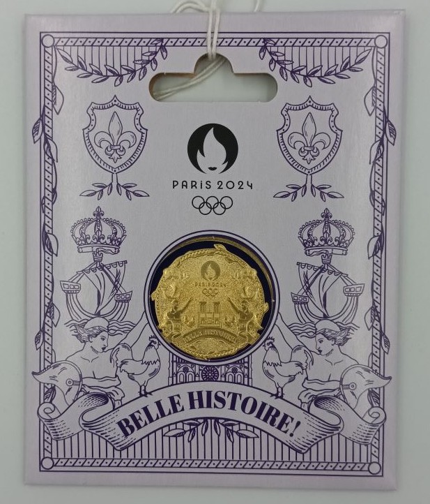 Médaillon JOP 2024 'Belle histoire'