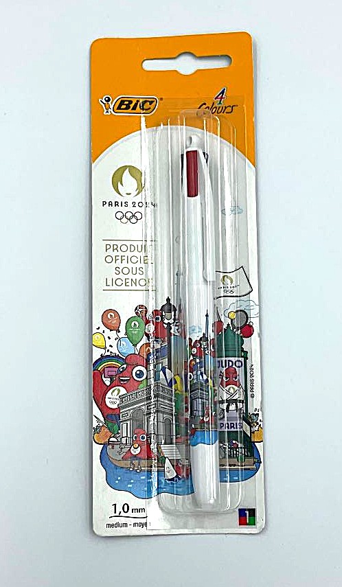 Stylo 4 couleurs Phryge PARIS 2024