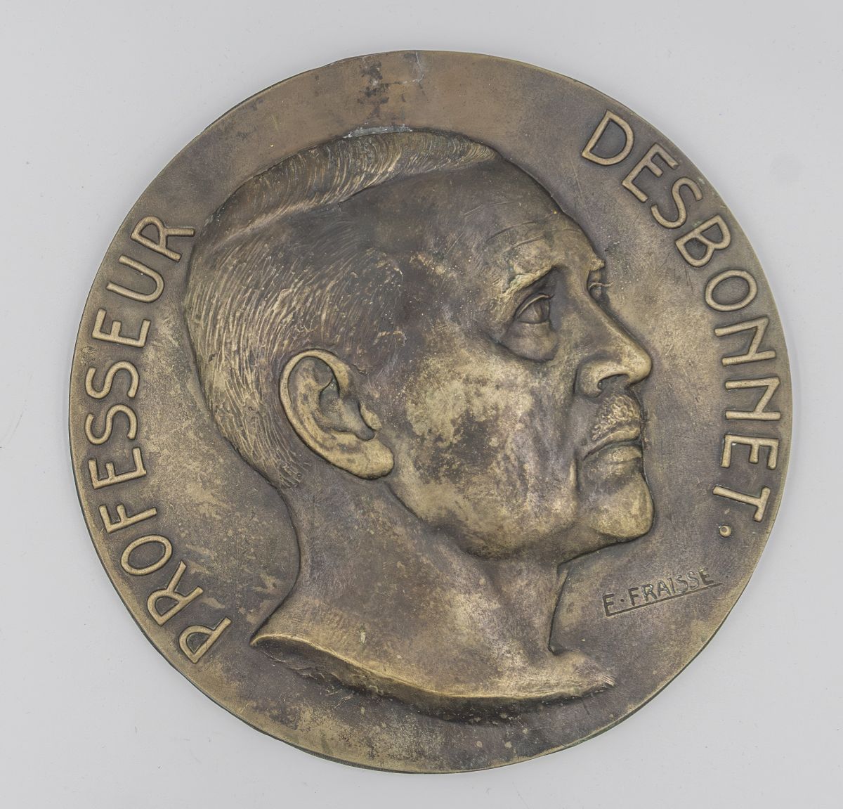 Médaillon du Professeur Desbonnet d'E. Fraisse